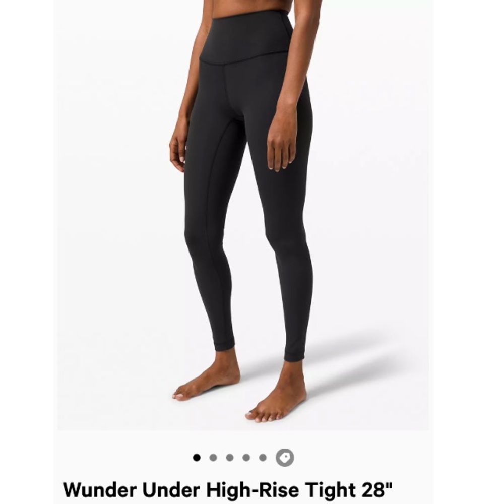 Size 4 Lululemon Wonder Under Leggings